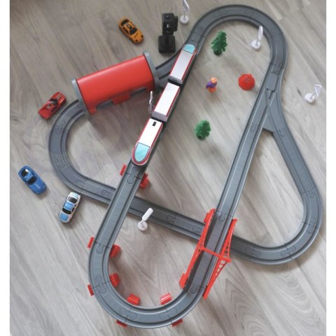 WOOPIE Kolejka Elektryczna Tor Most Tunel 80 el. WOOPIE Kolejka Elektryczna Tor Most Tunel 80 el.