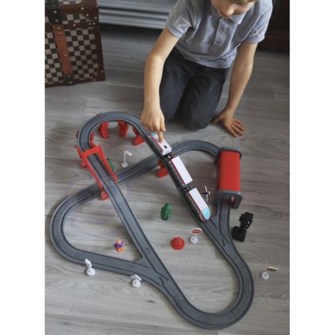 WOOPIE Kolejka Elektryczna Tor Most Tunel 80 el. WOOPIE Kolejka Elektryczna Tor Most Tunel 80 el.