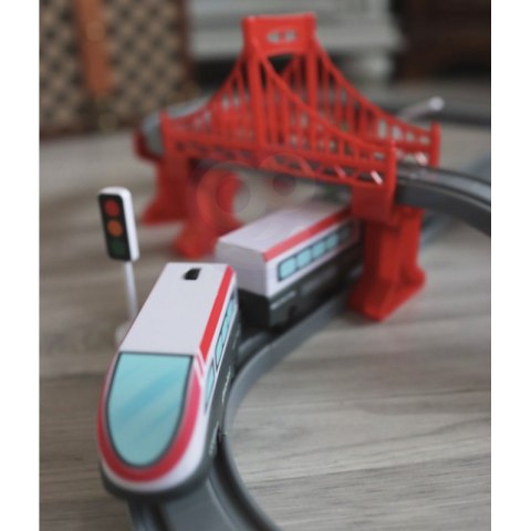 WOOPIE Kolejka Elektryczna Tor Most Tunel 80 el. WOOPIE Kolejka Elektryczna Tor Most Tunel 80 el.