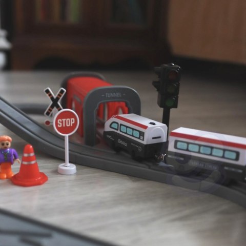 WOOPIE Kolejka Elektryczna Tor Most Tunel 80 el. WOOPIE Kolejka Elektryczna Tor Most Tunel 80 el.