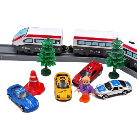 WOOPIE Kolejka Elektryczna Tor Most Tunel 80 el. WOOPIE Kolejka Elektryczna Tor Most Tunel 80 el.
