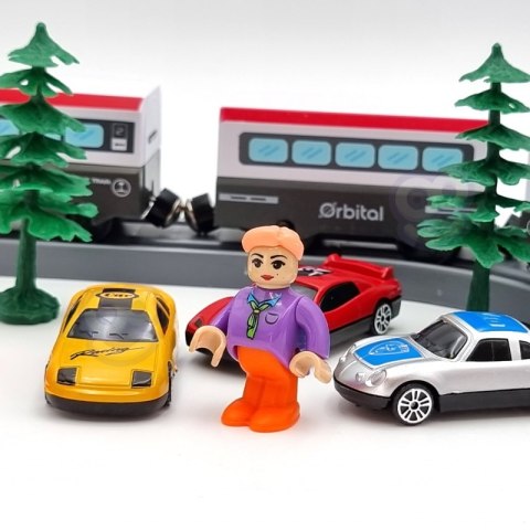 WOOPIE Kolejka Elektryczna Tor Most Tunel 80 el. WOOPIE Kolejka Elektryczna Tor Most Tunel 80 el.