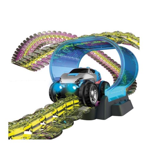 SMOBY Flextreme Neon Tor Samochodowy z Autem Zestaw Startowy SMOBY Flextreme Neon Tor Samochodowy z Autem Zestaw Startowy