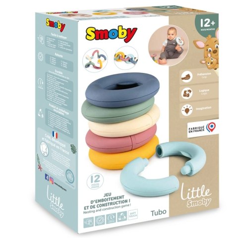 SMOBY Little Krążki Edukacyjne Układanka Kółka dla Dzieci 12 elementów SMOBY Little Krążki Edukacyjne Układanka Kółka dla Dzieci 12 elementów
