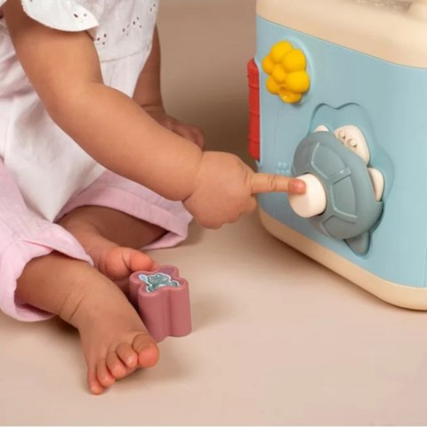 SMOBY Little Sensoryczna Kostka Aktywności dla Dzieci Sorter Labirynt 13w1 SMOBY Little Sensoryczna Kostka Aktywności dla Dzieci Sorter Labirynt 13w1