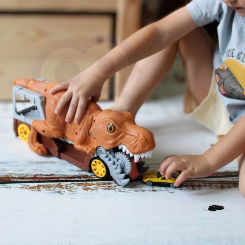 WOOPIE Dinozaur Wyrzutnia Samochodów + Auto 1szt. WOOPIE Dinozaur Wyrzutnia Samochodów + Auto 1szt.