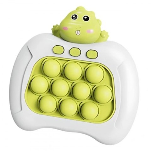 WOOPIE Gra POP IT Elektryczna Antystresowa Zręcznościowa Dinozaur Zielony WOOPIE Gra POP IT Elektryczna Antystresowa Zręcznościowa Dinozaur Zielony
