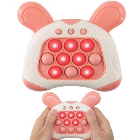 WOOPIE Gra POP IT Elektryczna Antystresowa Zręcznościowa Uszy Króliczka WOOPIE Gra POP IT Elektryczna Antystresowa Zręcznościowa Uszy Króliczka
