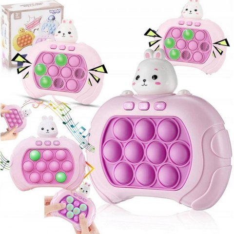 WOOPIE Gra POP IT Interaktywna Antystresowa Zręcznościowa Królik WOOPIE Gra POP IT Interaktywna Antystresowa Zręcznościowa Królik