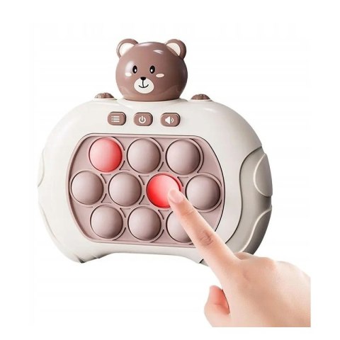 WOOPIE Gra POP IT Interaktywna Antystresowa Zręcznościowa Miś WOOPIE Gra POP IT Interaktywna Antystresowa Zręcznościowa Miś