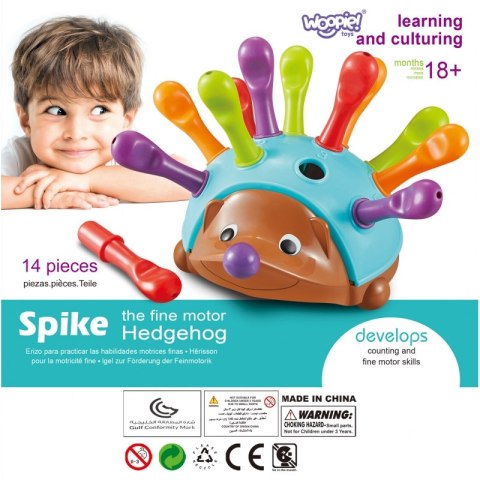 WOOPIE Gra Zręcznościowa Jeżyk Sorter Montessori Nauka Liczb i Kolorów 4w1 WOOPIE Gra Zręcznościowa Jeżyk Sorter Montessori Nauka Liczb i Kolorów 4w1