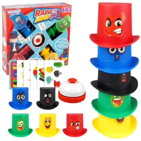 WOOPIE Gra Zręcznościowa Szybkie Kapelusze 4+ WOOPIE Gra Zręcznościowa Szybkie Kapelusze 4+