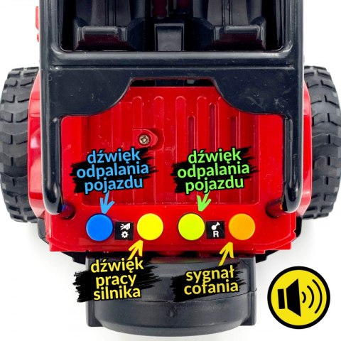 WOOPIE Jeep Auto Samochód Terenowy z Dźwiękiem i Światłem WOOPIE Jeep Auto Samochód Terenowy z Dźwiękiem i Światłem
