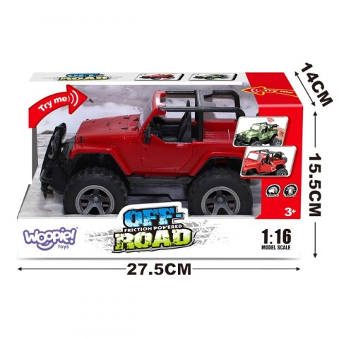 WOOPIE Jeep Auto Samochód Terenowy z Dźwiękiem i Światłem WOOPIE Jeep Auto Samochód Terenowy z Dźwiękiem i Światłem