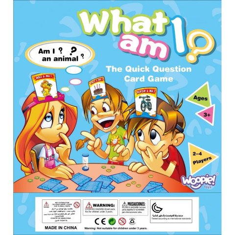 WOOPIE Kim jestem? Zgadnij Gra Rodzinna Rozrywkowa WOOPIE Kim jestem? Zgadnij Gra Rodzinna Rozrywkowa