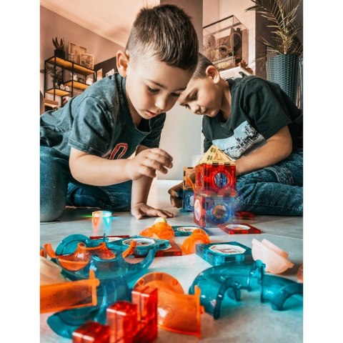 WOOPIE Klocki Magnetyczne Tor Kulkowy Świetlny 49 el. WOOPIE Klocki Magnetyczne Tor Kulkowy Świetlny 49 el.