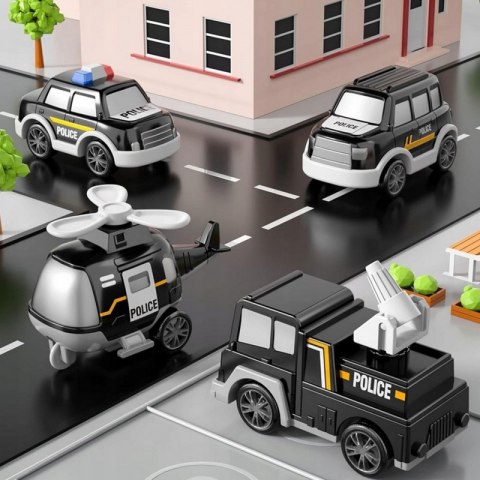 WOOPIE Laweta Drogowa Zestaw 5 Aut - Policja WOOPIE Laweta Drogowa Zestaw 5 Aut - Policja
