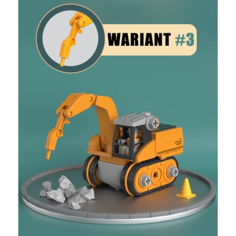 WOOPIE Mega Plac Budowy 5w1 Zestaw XXL do Skręcania DIY WOOPIE Mega Plac Budowy 5w1 Zestaw XXL do Skręcania DIY