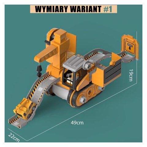 WOOPIE Mega Plac Budowy 5w1 Zestaw XXL do Skręcania DIY WOOPIE Mega Plac Budowy 5w1 Zestaw XXL do Skręcania DIY
