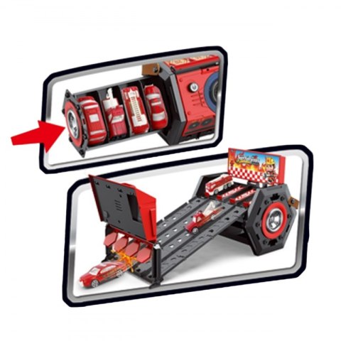 WOOPIE Tor Zjazdowy Surfurious 2w1 Boombox + 2 Autka WOOPIE Tor Zjazdowy Surfurious 2w1 Boombox + 2 Autka