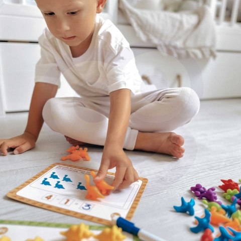 WOOPIE Zestaw Edukacyjny Nauka Liczenia Montessori Sorter Dinozaury 95 el. WOOPIE Zestaw Edukacyjny Nauka Liczenia Montessori Sorter Dinozaury 95 el.