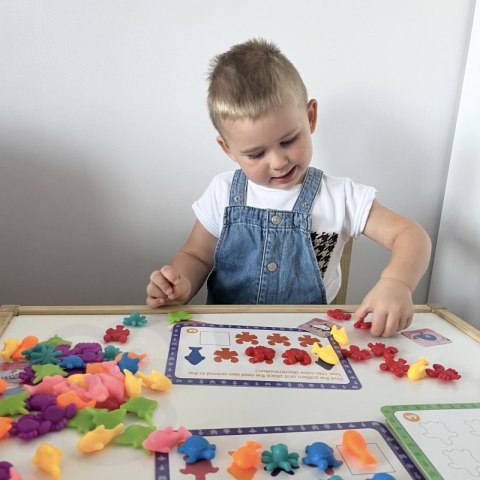 WOOPIE Zestaw Edukacyjny Nauka Liczenia Montessori Sorter Kolorów Morska Kraina 111 el. WOOPIE Zestaw Edukacyjny Nauka Liczenia Montessori Sorter Kolorów Morska Kraina 111 el.