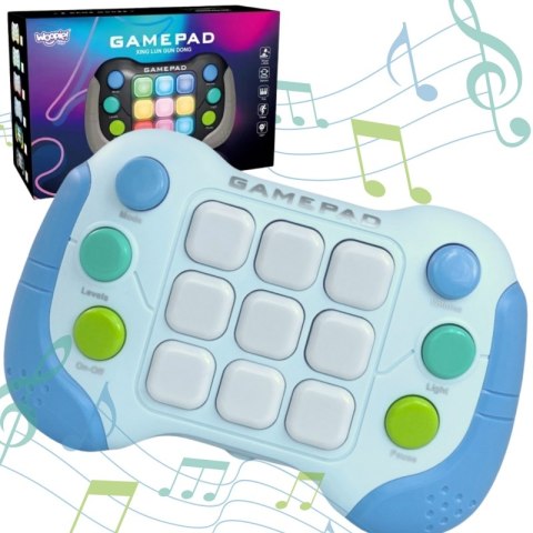 WOOPIE Elektroniczna Gra Zręcznościowa Pop-It Fidget Toy Gamepad Niebieski WOOPIE Elektroniczna Gra Zręcznościowa Pop-It Fidget Toy Gamepad Niebieski