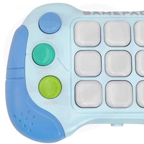 WOOPIE Elektroniczna Gra Zręcznościowa Pop-It Fidget Toy Gamepad Niebieski WOOPIE Elektroniczna Gra Zręcznościowa Pop-It Fidget Toy Gamepad Niebieski