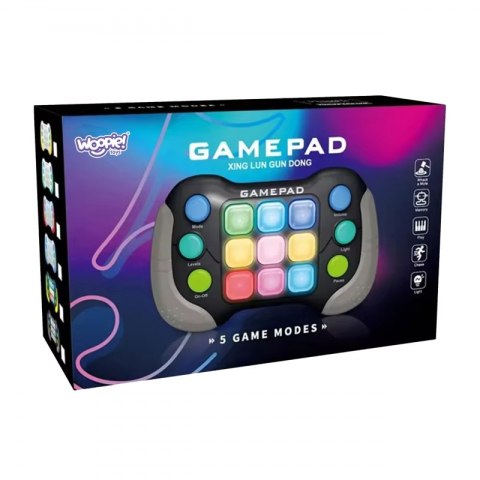 WOOPIE Elektroniczna Gra Zręcznościowa Pop-It Fidget Toy Gamepad Niebieski WOOPIE Elektroniczna Gra Zręcznościowa Pop-It Fidget Toy Gamepad Niebieski