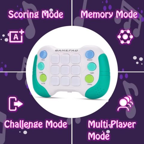 WOOPIE Elektroniczna Gra Zręcznościowa Pop-It Fidget Toy Gamepad WOOPIE Elektroniczna Gra Zręcznościowa Pop-It Fidget Toy Gamepad