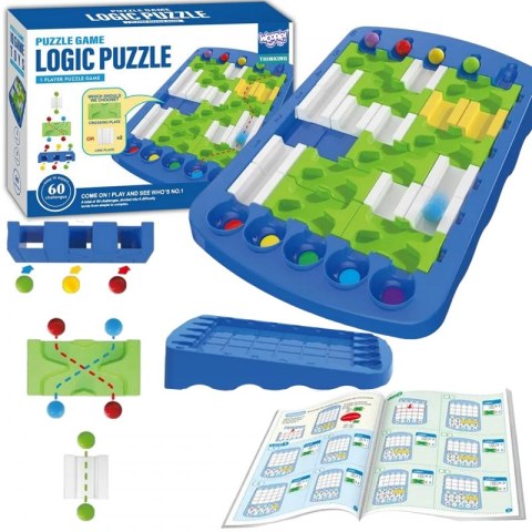 WOOPIE IQ Gra Logiczna Strategiczna Trening Mózgu "Labirynt Logiczny" WOOPIE IQ Gra Logiczna Strategiczna Trening Mózgu "Labirynt Logiczny"