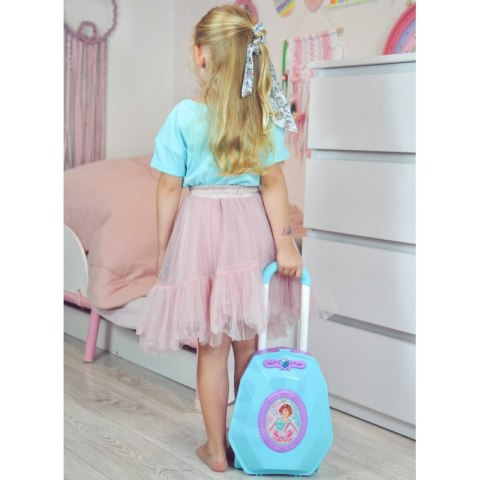 WOOPIE Toaletka dla Dziewczynki 2w1 Salon Piękności w Walizce WOOPIE Toaletka dla Dziewczynki 2w1 Salon Piękności w Walizce