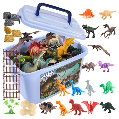 WOOPIE Zestaw Figurki Dinozaury 40 szt. WOOPIE Zestaw Figurki Dinozaury 40 szt.