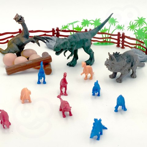 WOOPIE Zestaw Figurki Dinozaury 40 szt. WOOPIE Zestaw Figurki Dinozaury 40 szt.