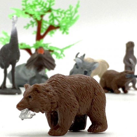 WOOPIE Zestaw Figurki Dzikie Zwierzęta 15 szt. WOOPIE Zestaw Figurki Dzikie Zwierzęta 15 szt.