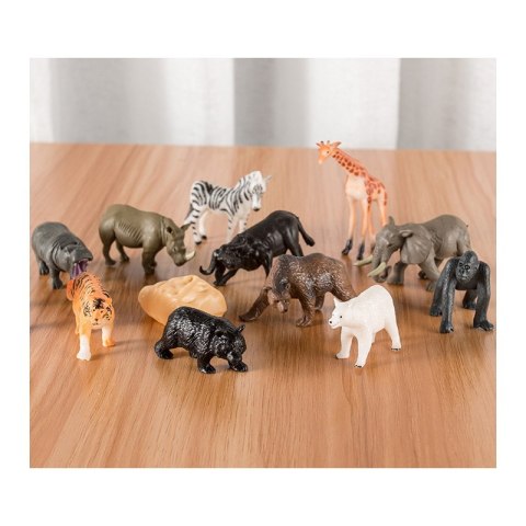 WOOPIE Zestaw Figurki Dzikie Zwierzęta 16 szt. WOOPIE Zestaw Figurki Dzikie Zwierzęta 16 szt.