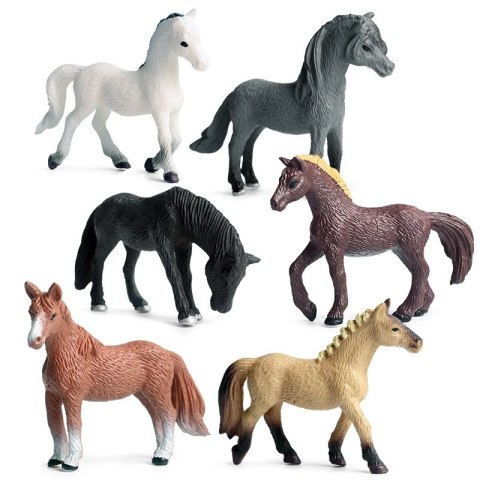 WOOPIE Zestaw Figurki Konie 16 szt. WOOPIE Zestaw Figurki Konie 16 szt.