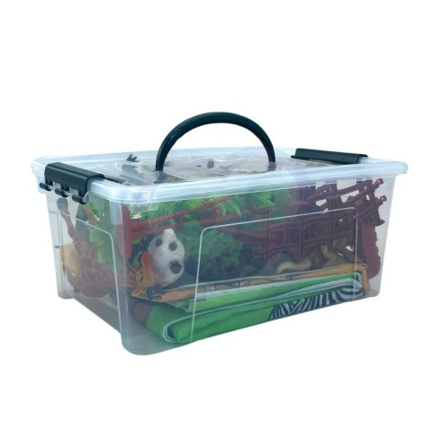 WOOPIE Zestaw Figurki Safari + Mata 24 el. WOOPIE Zestaw Figurki Safari + Mata 24 el.