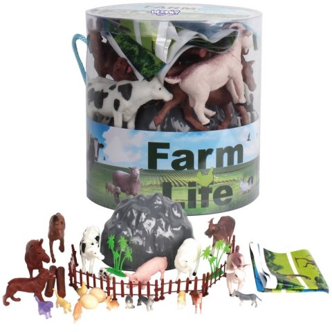 WOOPIE Zestaw Figurki Zwierzęta Farma 34 szt. WOOPIE Zestaw Figurki Zwierzęta Farma 34 szt.