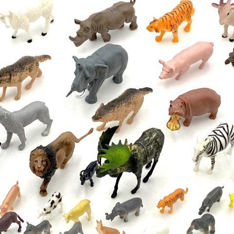 WOOPIE Zestaw Figurki Zwierzęta XXL 58 szt. WOOPIE Zestaw Figurki Zwierzęta XXL 58 szt.