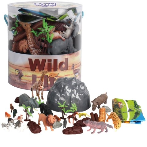 WOOPIE Zestaw Figurki Zwierzęta Safari 34 szt. WOOPIE Zestaw Figurki Zwierzęta Safari 34 szt.