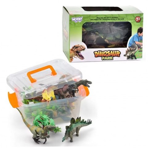 WOOPIE Zestaw Park Dinozaurów Figurki + Mata i Akcesoria 23 el. WOOPIE Zestaw Park Dinozaurów Figurki + Mata i Akcesoria 23 el.