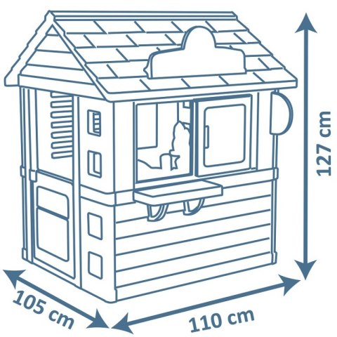 SMOBY Domek Ogrodowy Lodziarnia Sweety Corner SMOBY Domek Ogrodowy Lodziarnia Sweety Corner