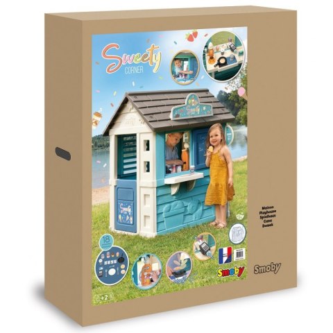 SMOBY Domek Ogrodowy Lodziarnia Sweety Corner SMOBY Domek Ogrodowy Lodziarnia Sweety Corner