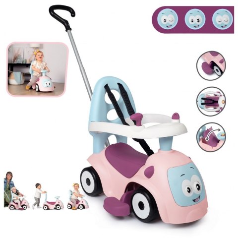 SMOBY Jeździk Maestro 3w1 Różowy SMOBY Jeździk Maestro 3w1 Różowy