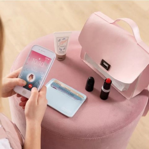 SMOBY Różowa Torebka My Beauty Na Ramię Dla Dziewczynki + 7 akcesoriów SMOBY Różowa Torebka My Beauty Na Ramię Dla Dziewczynki + 7 akcesoriów