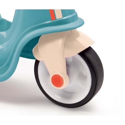 Smoby Niebieski jeździk skuter Retro Ciche koła Scooter Smoby Niebieski jeździk skuter Retro Ciche koła Scooter