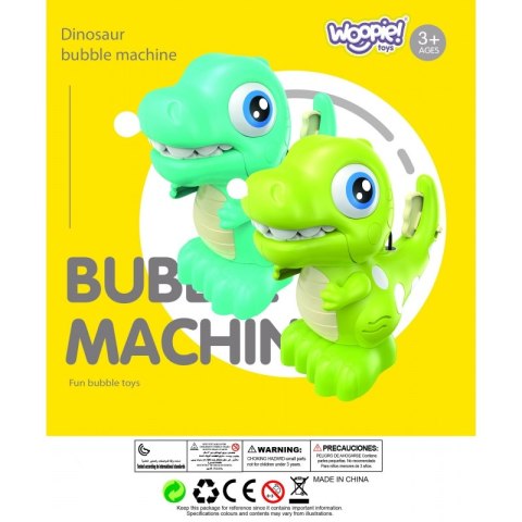 WOOPIE Maszyna Dinozaur do Robienia Baniek Mydlanych dla Dzieci WOOPIE Maszyna Dinozaur do Robienia Baniek Mydlanych dla Dzieci