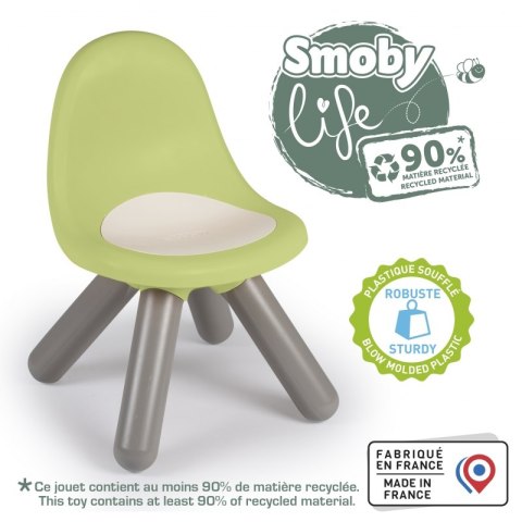 SMOBY Krzesełko z Oparciem Zielone SMOBY Krzesełko z Oparciem Zielone