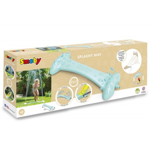SMOBY Splashy Way 2w1 Ogrodowa Zabawka Wodna SMOBY Splashy Way 2w1 Ogrodowa Zabawka Wodna